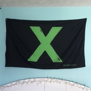 Ed Sheeran Wall Flag